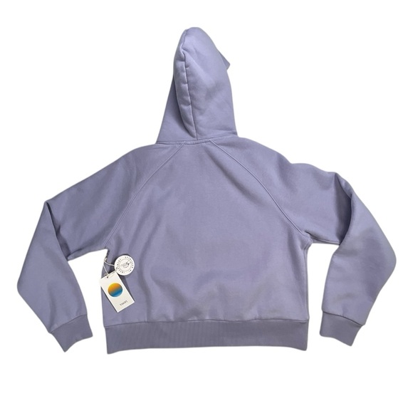 NWT Vuori Restore Half Zip Hoodie Women's Fleece Pullover Lavender Mist Medium‎ - Picture 7 of 14